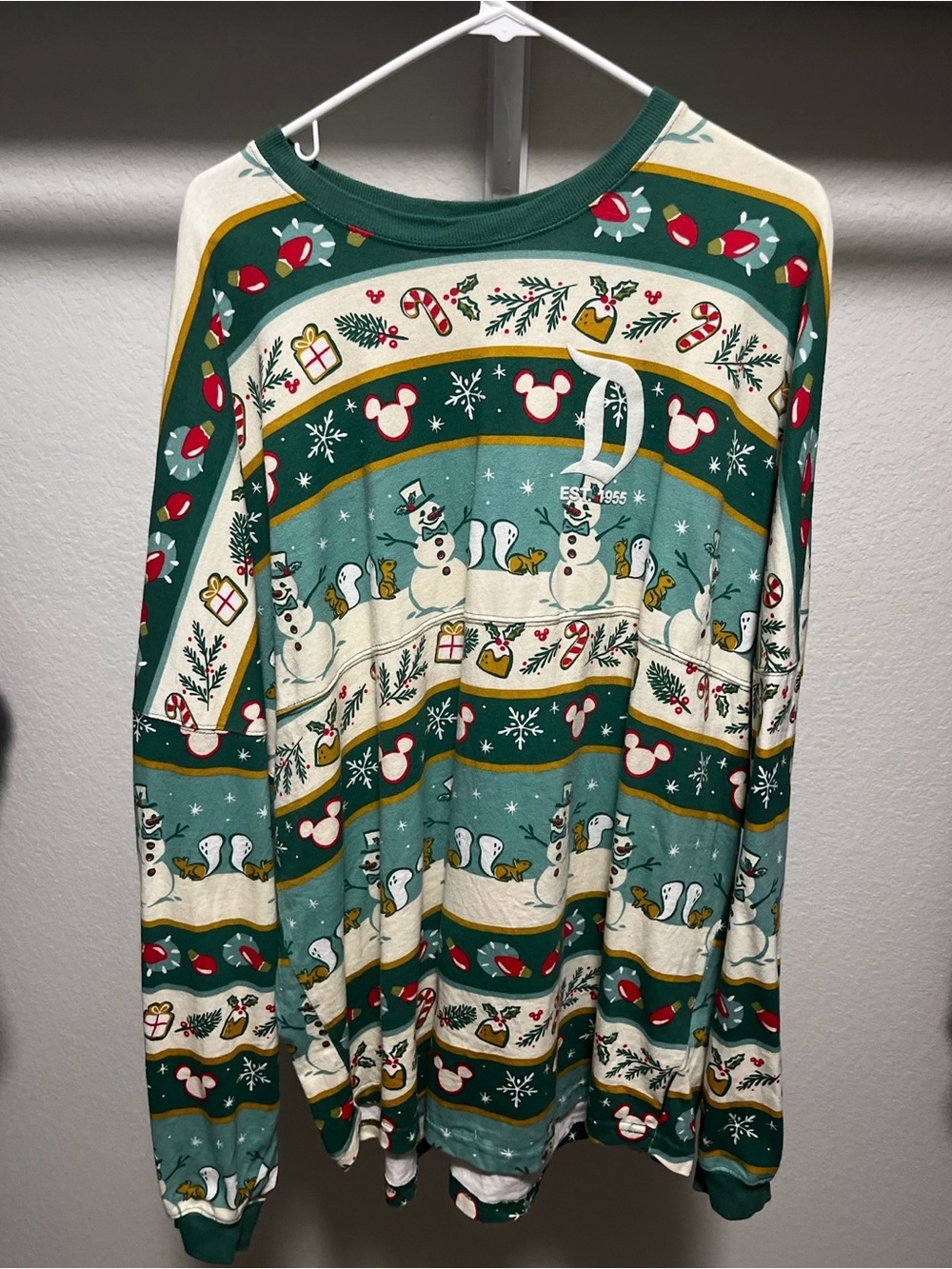 Disneyland Christmas Spirit Jersey - 2XL